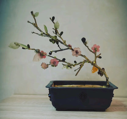 Imperial Life Bonsai — Gold & Glass Sanctuary
