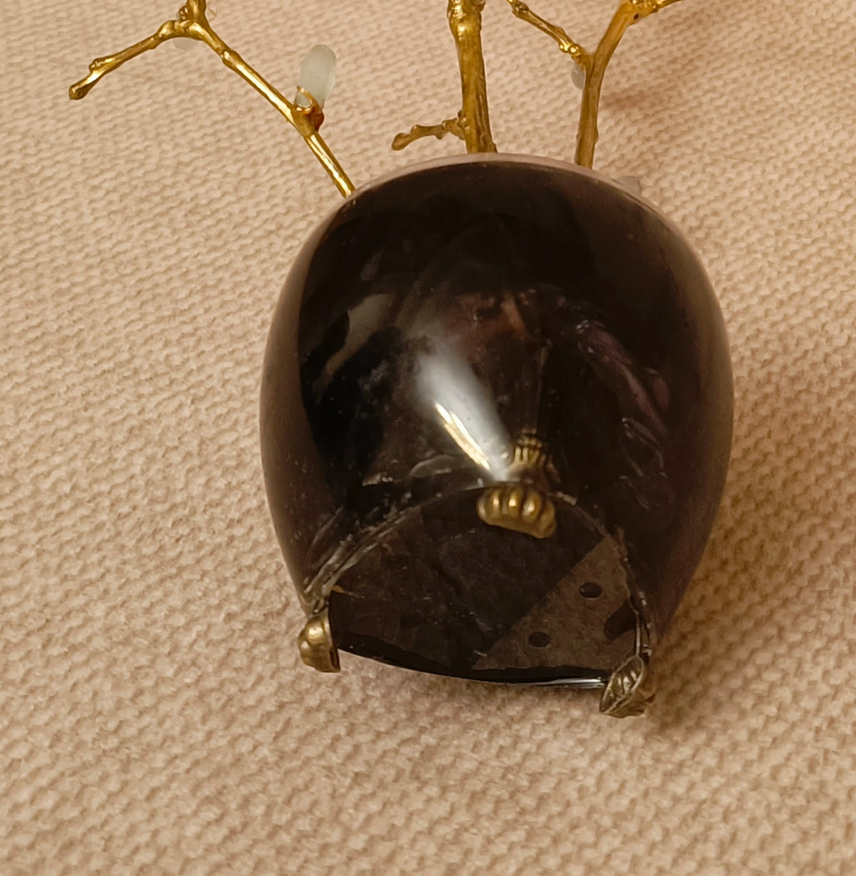 Gold-Plated Brass Lilac Almond Branches