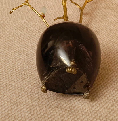 Gold-Plated Brass Lilac Almond Branches
