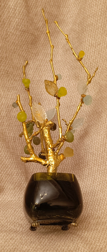 Imperial Copper Fig Bonsai — Gold Glass Art