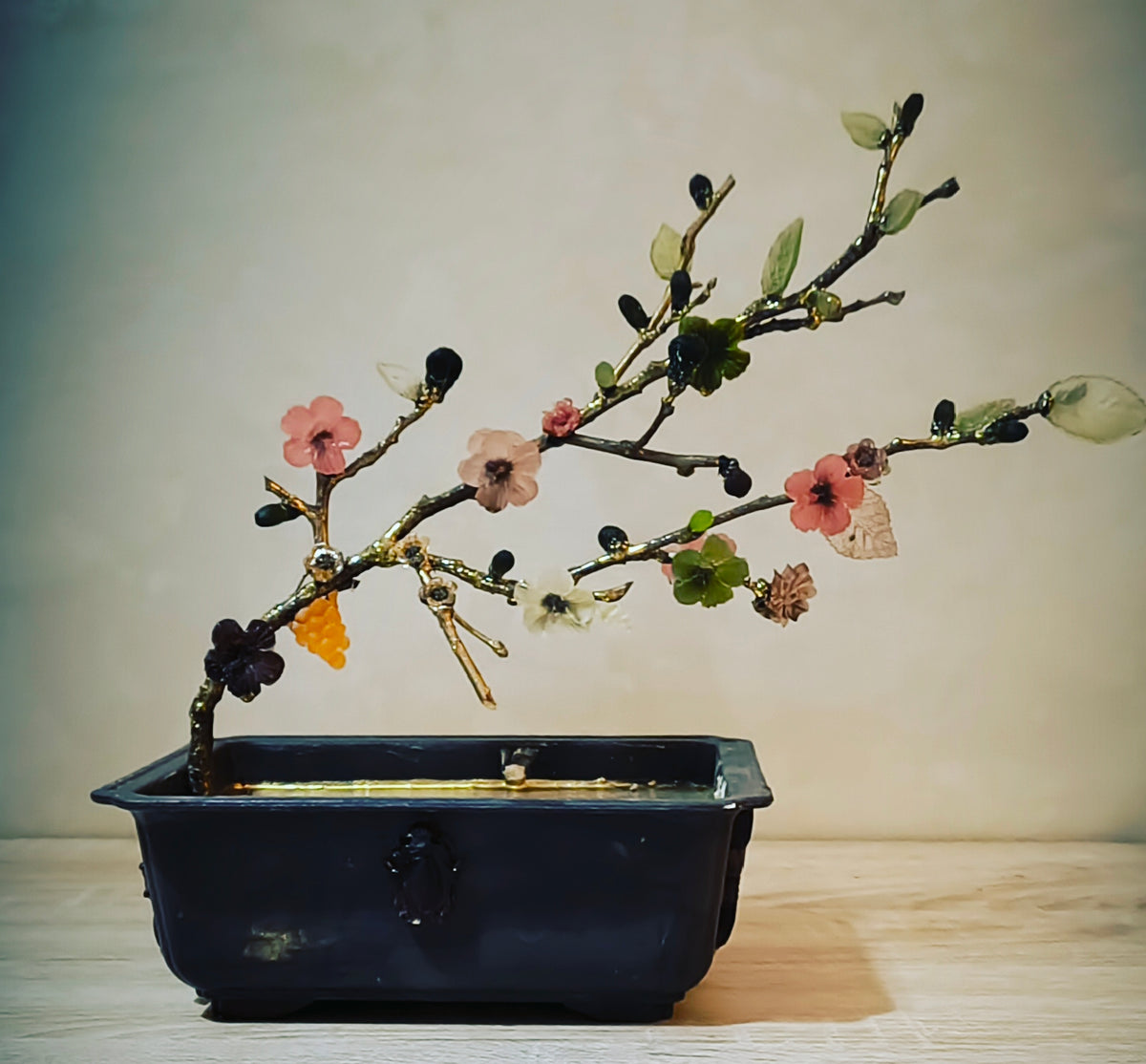 Imperial Life Bonsai — Gold & Glass Sanctuary
