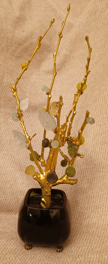 Imperial Copper Fig Bonsai — Gold Glass Art