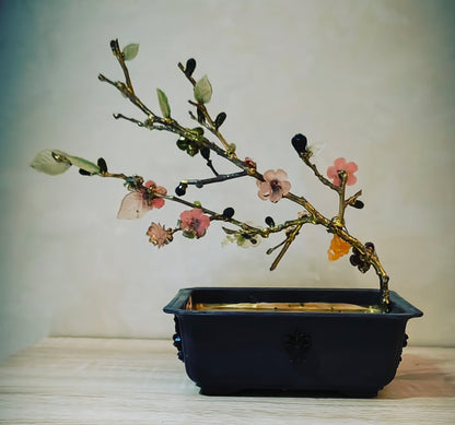 Imperial Life Bonsai — Gold & Glass Sanctuary
