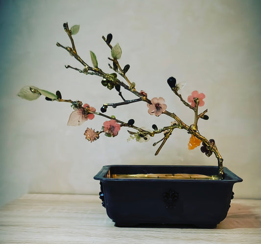 Imperial Life Bonsai — Gold & Glass Sanctuary