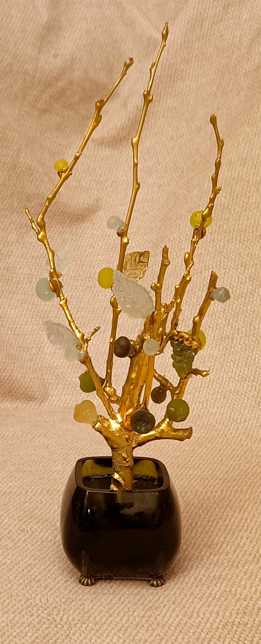 Imperial Copper Fig Bonsai — Gold Glass Art