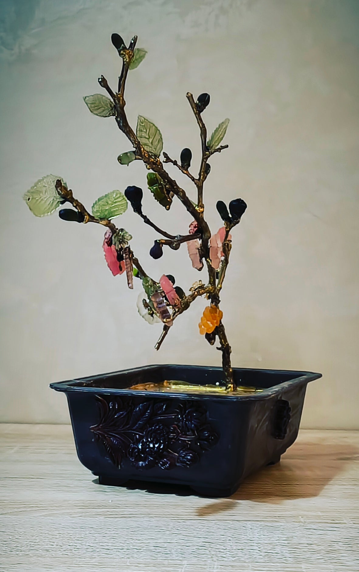 Imperial Life Bonsai — Gold & Glass Sanctuary