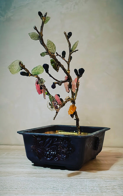 Imperial Life Bonsai — Gold & Glass Sanctuary