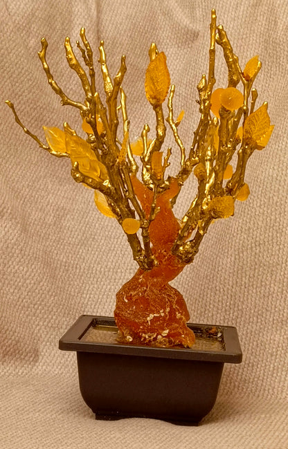 Imperial Bonsai fig tree . From tree resin
