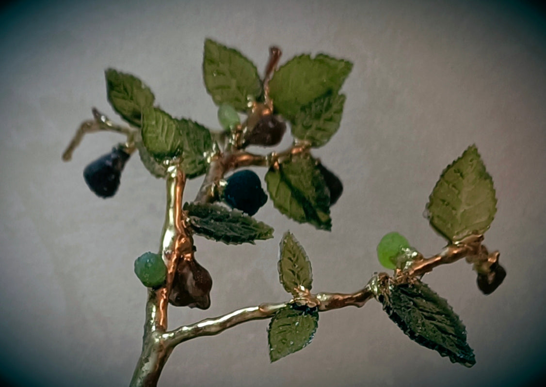 Wild Pear Bonsai — Golden Glass Edition
